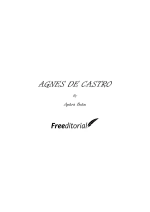 Agnes de Castro - Aphra Behn - www.zbooks.in